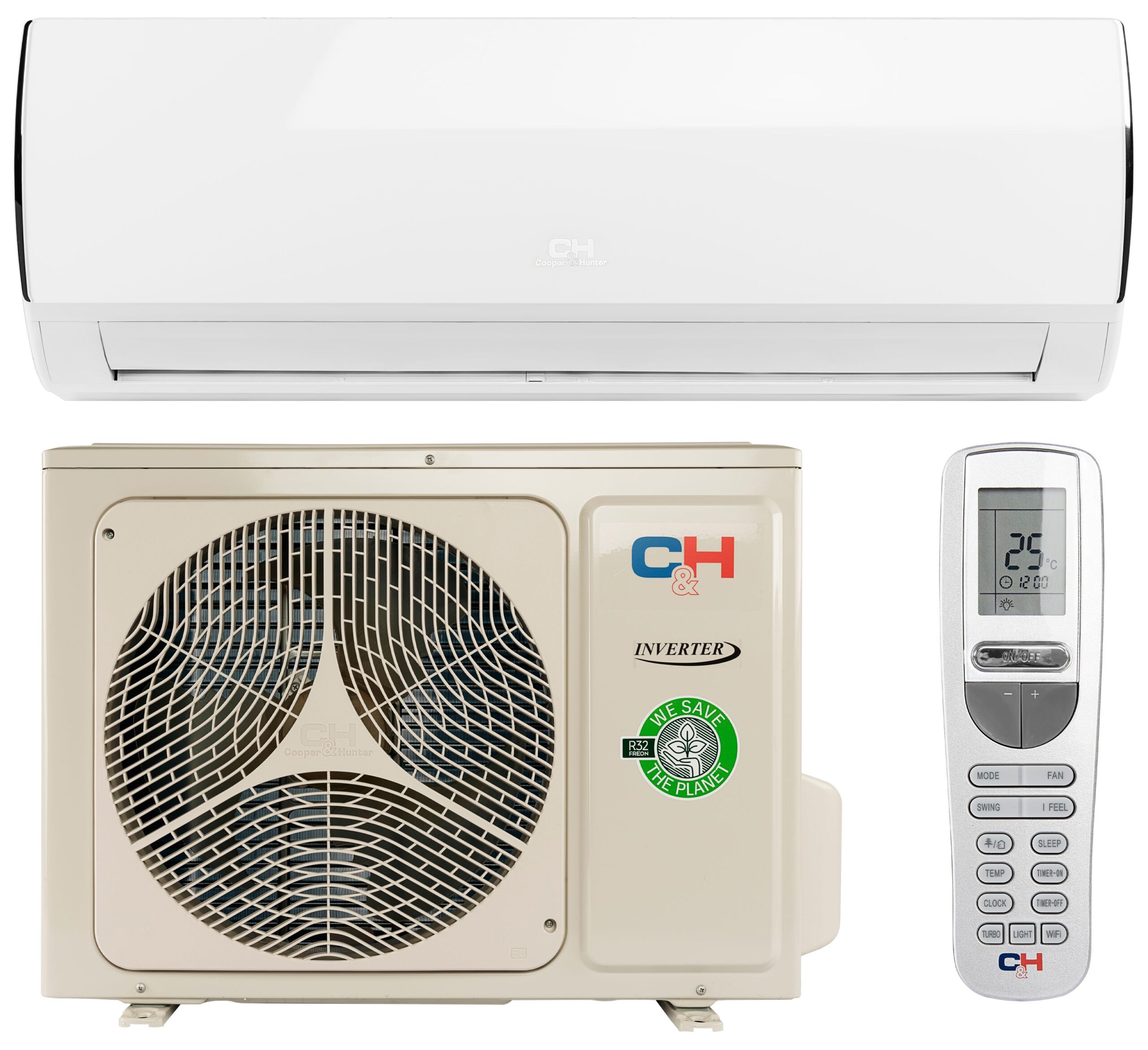 Кондиціонер спліт-система Cooper&Hunter Veritas NG CH-S18FTXQ2-NG Wi-Fi