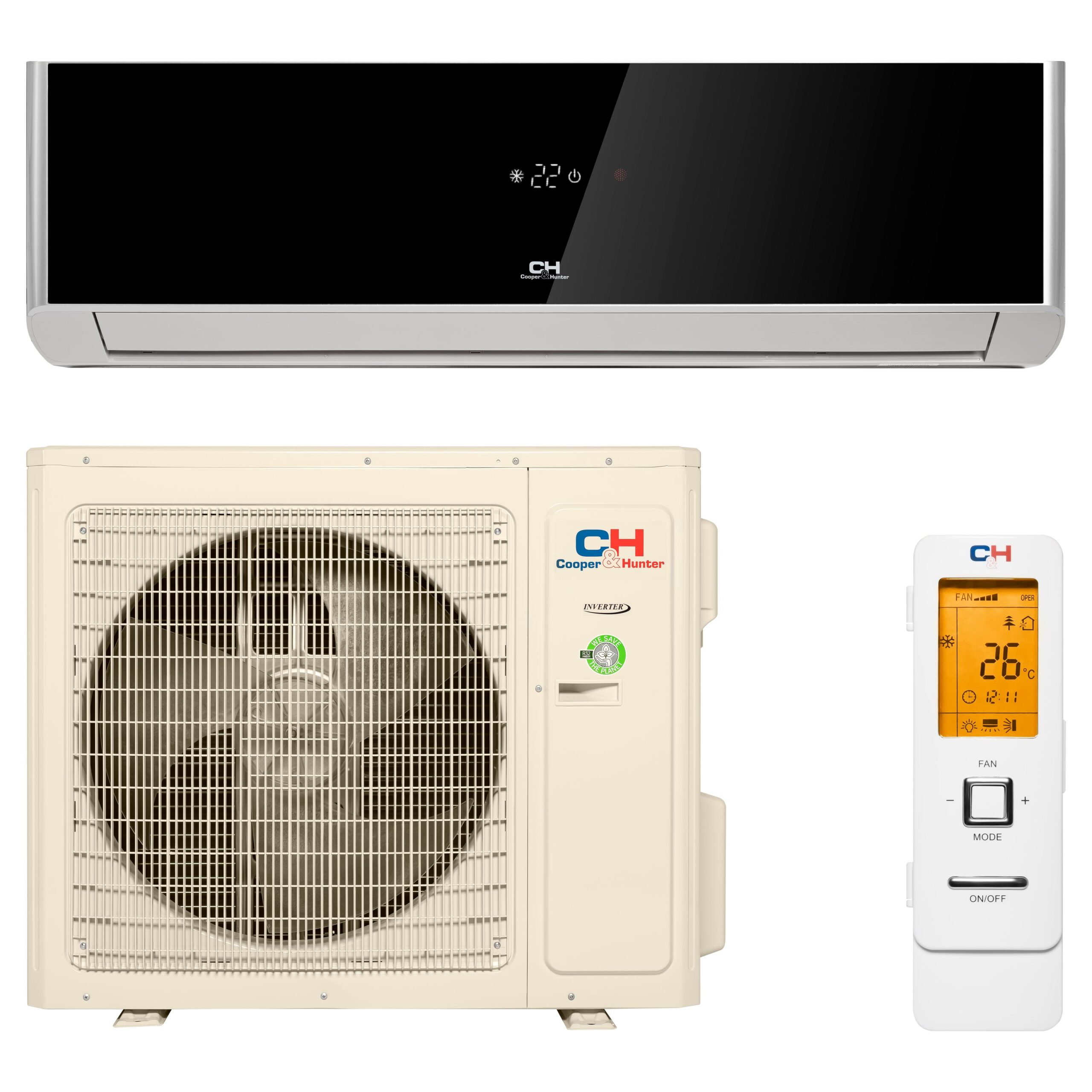Кондиціонер спліт-система Cooper&Hunter Supreme CH-S18FTXAM2S-BL
