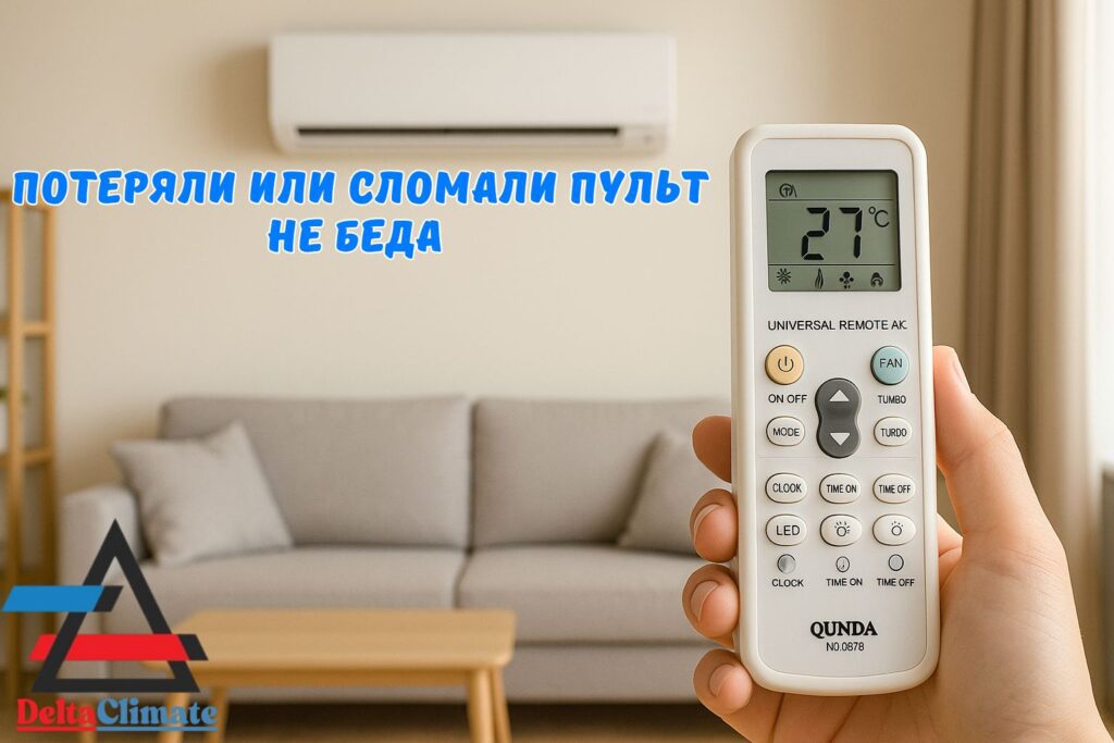 настроить универсальный пульт
