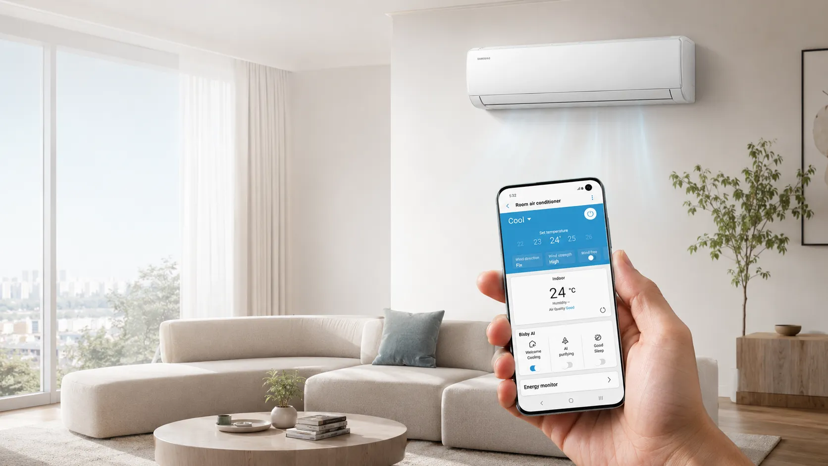 Кондиціонери Samsung AR40H Basic з Wi-Fi та SmartThings